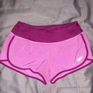 Nike Rival Running Short- Magenta/pink print